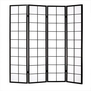 paravent basic black